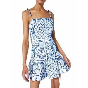 Alexis Zinnia Blue and White Dress
